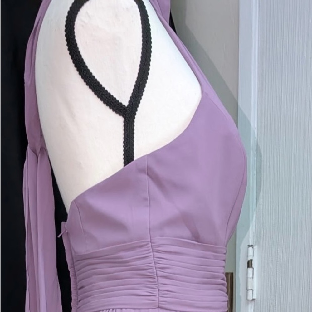 David's Bridal Soft Purple A-Line Skirt